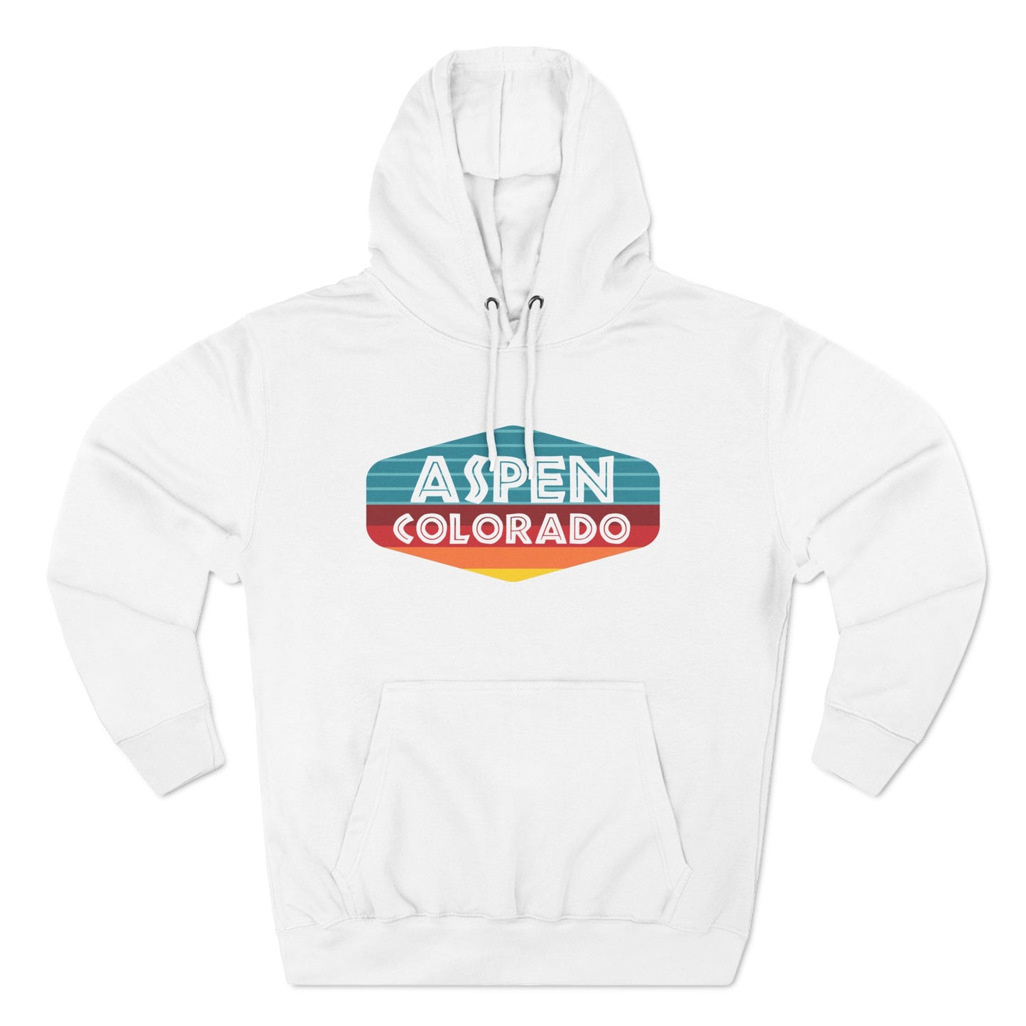 Colorado Aspen Sign Fleece Hoodie