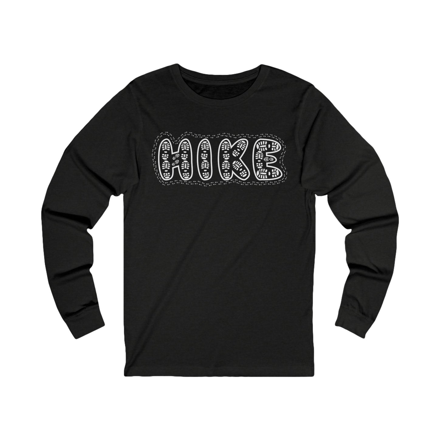Hiking Boot Print Long Sleeve T Shirt