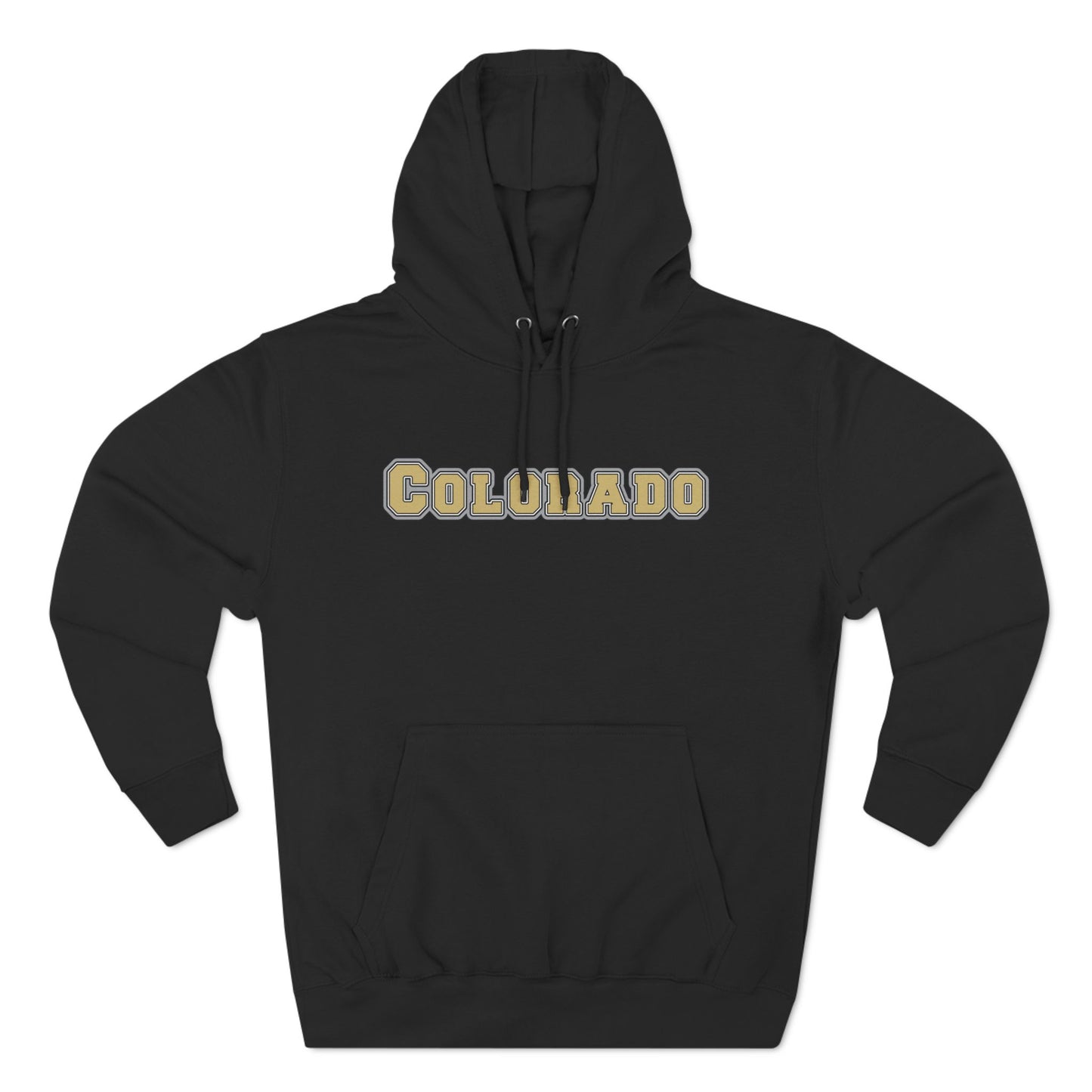 Colorado Black and Gold Hoodie