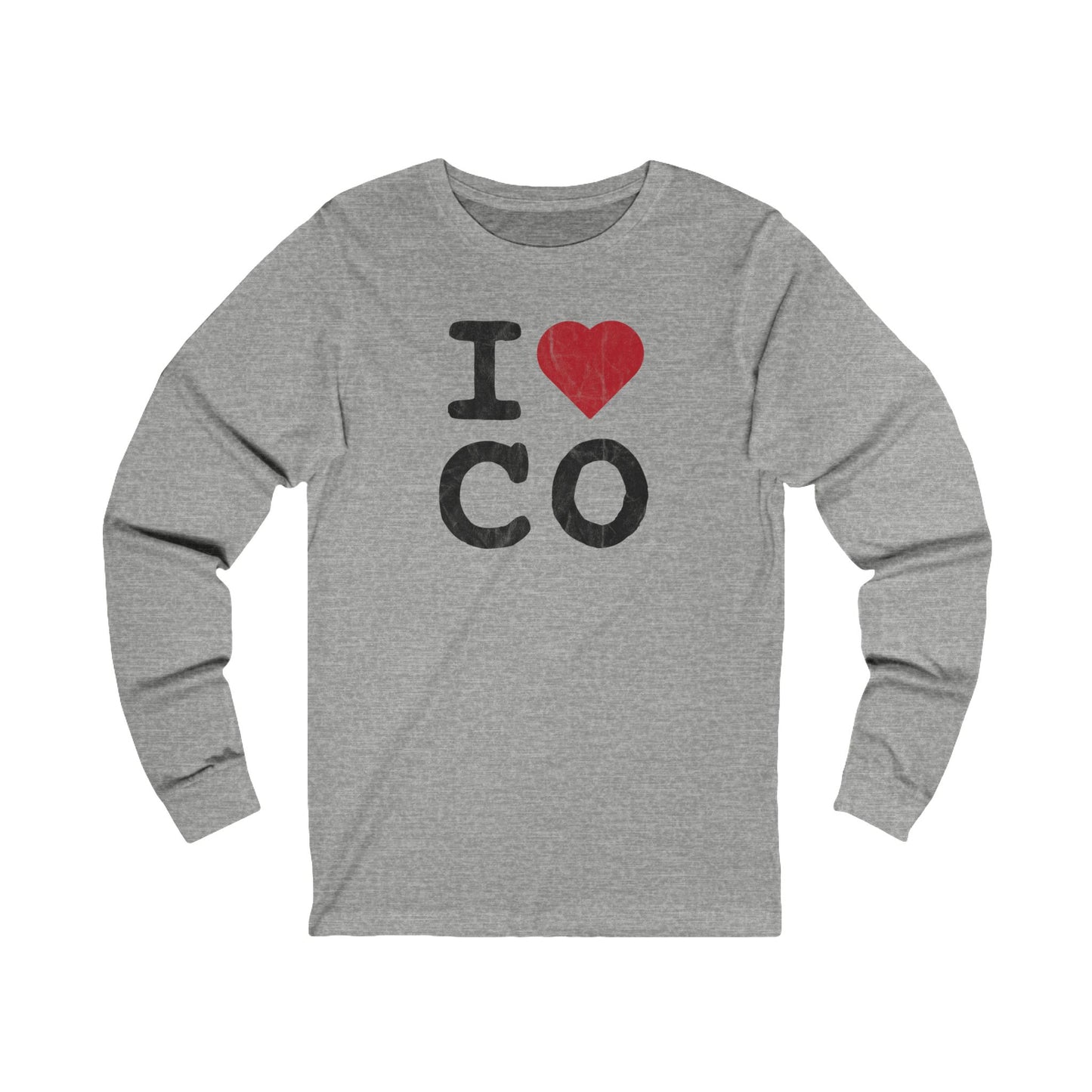 I Heart Colorado Jersey Long Sleeve Tee