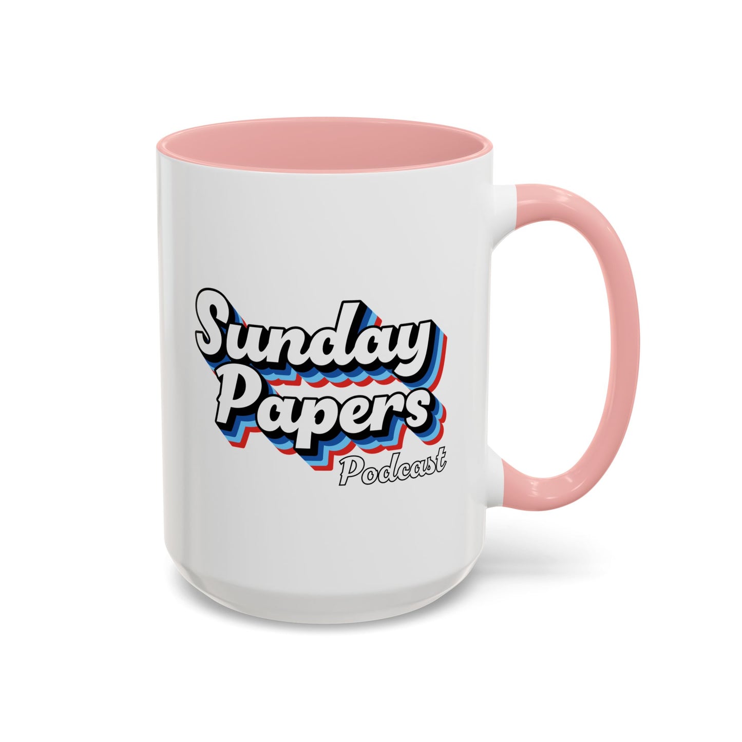 Sunday Papers Podcast 15oz Mug