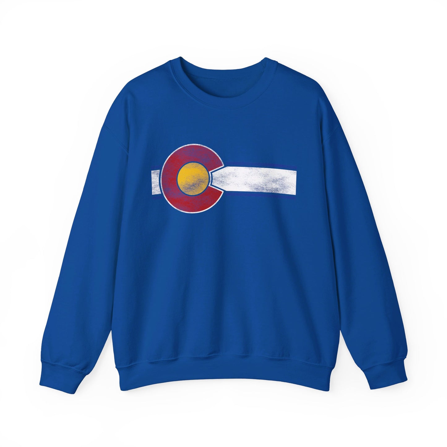 Original Colorado Flag Distressed Sweatshirt