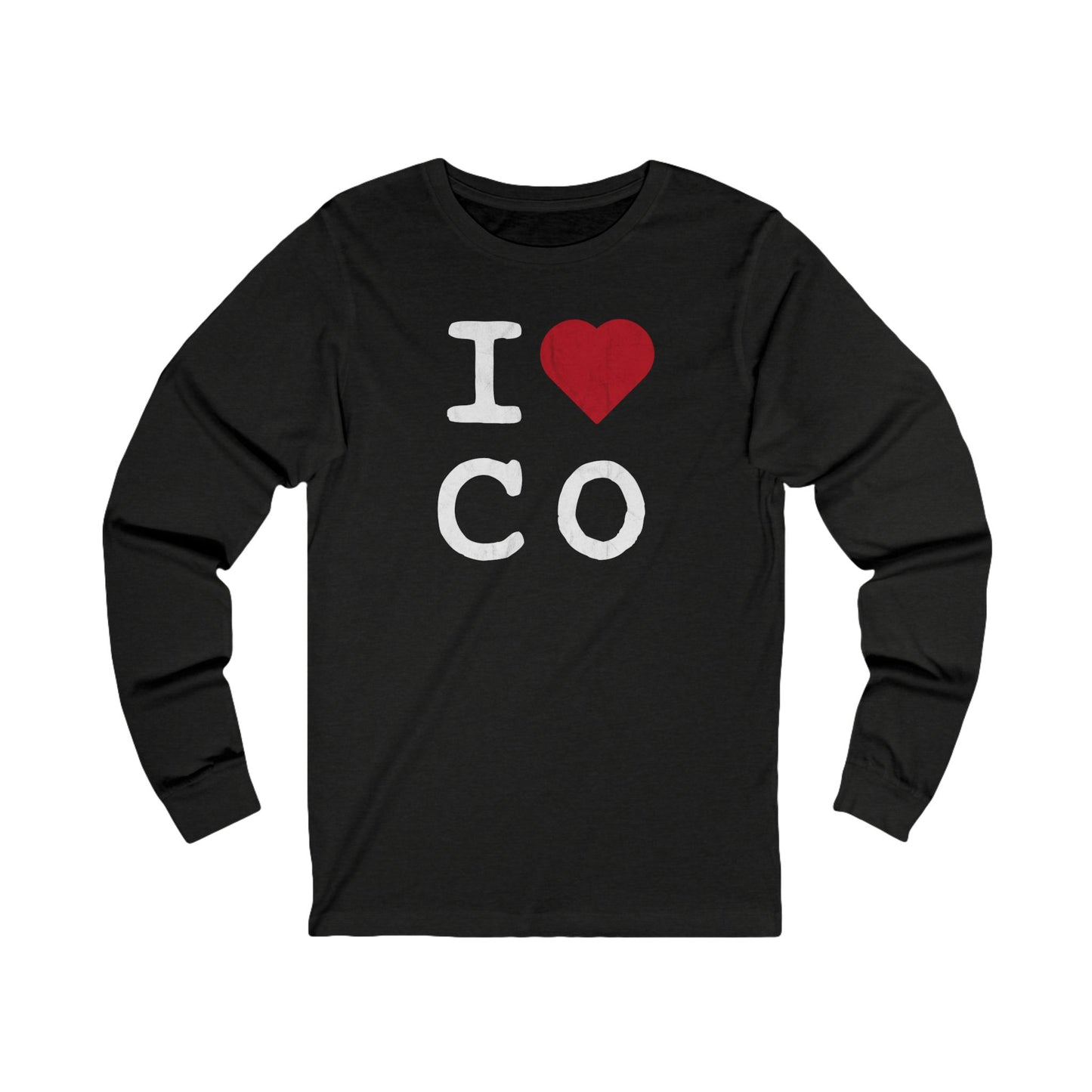 I Heart Colorado Jersey Long Sleeve Tee