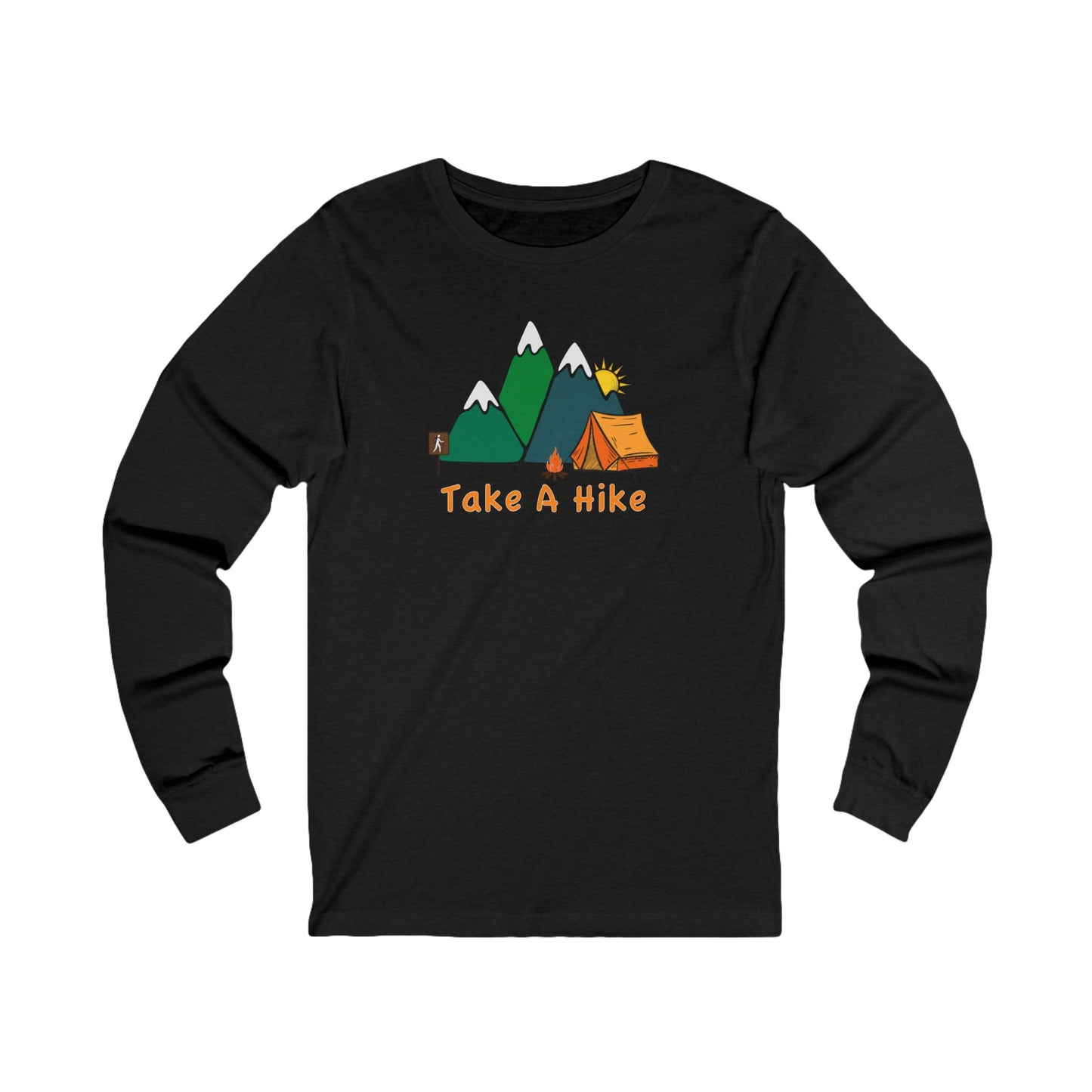 Take A Hike (Camping) Long Sleeve T Shirt