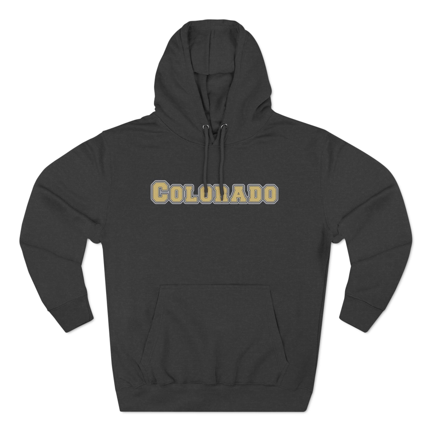 Colorado Black and Gold Hoodie