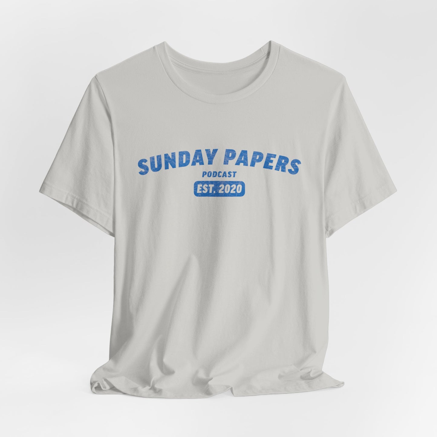 Sunday Papers Podcast Distressed - Est. 2020