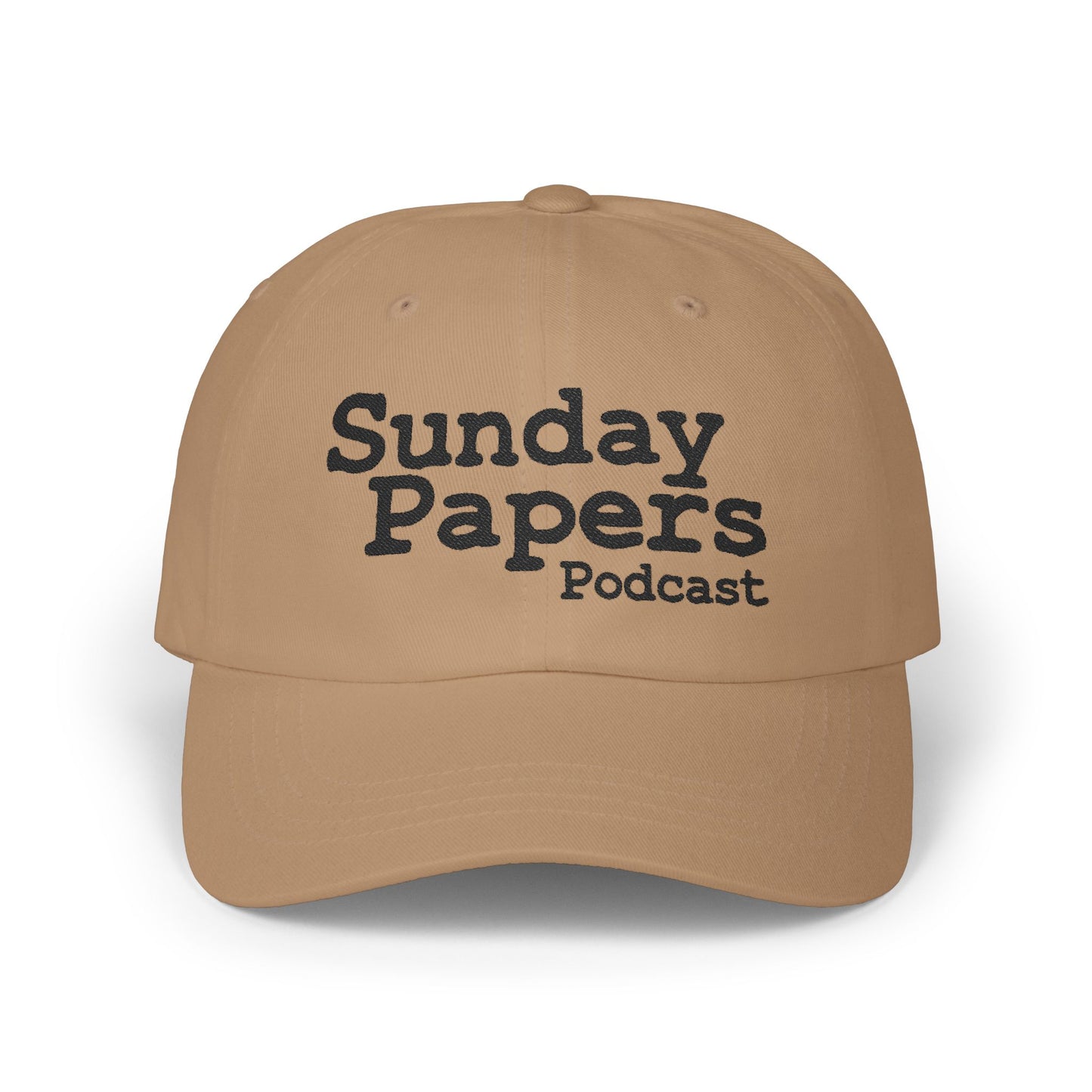 Sunday Papers Podcast Embroidered Hat