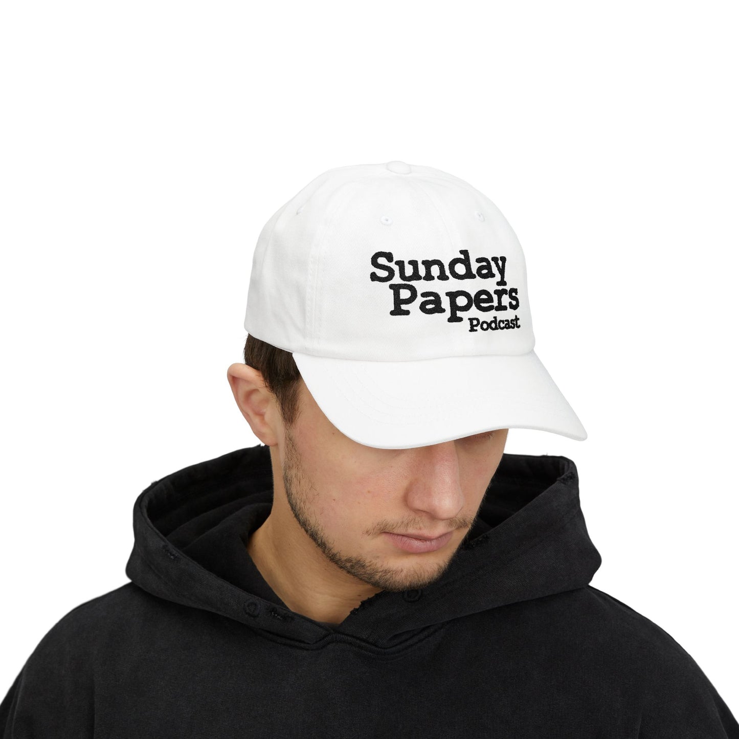 Sunday Papers Podcast Embroidered Hat