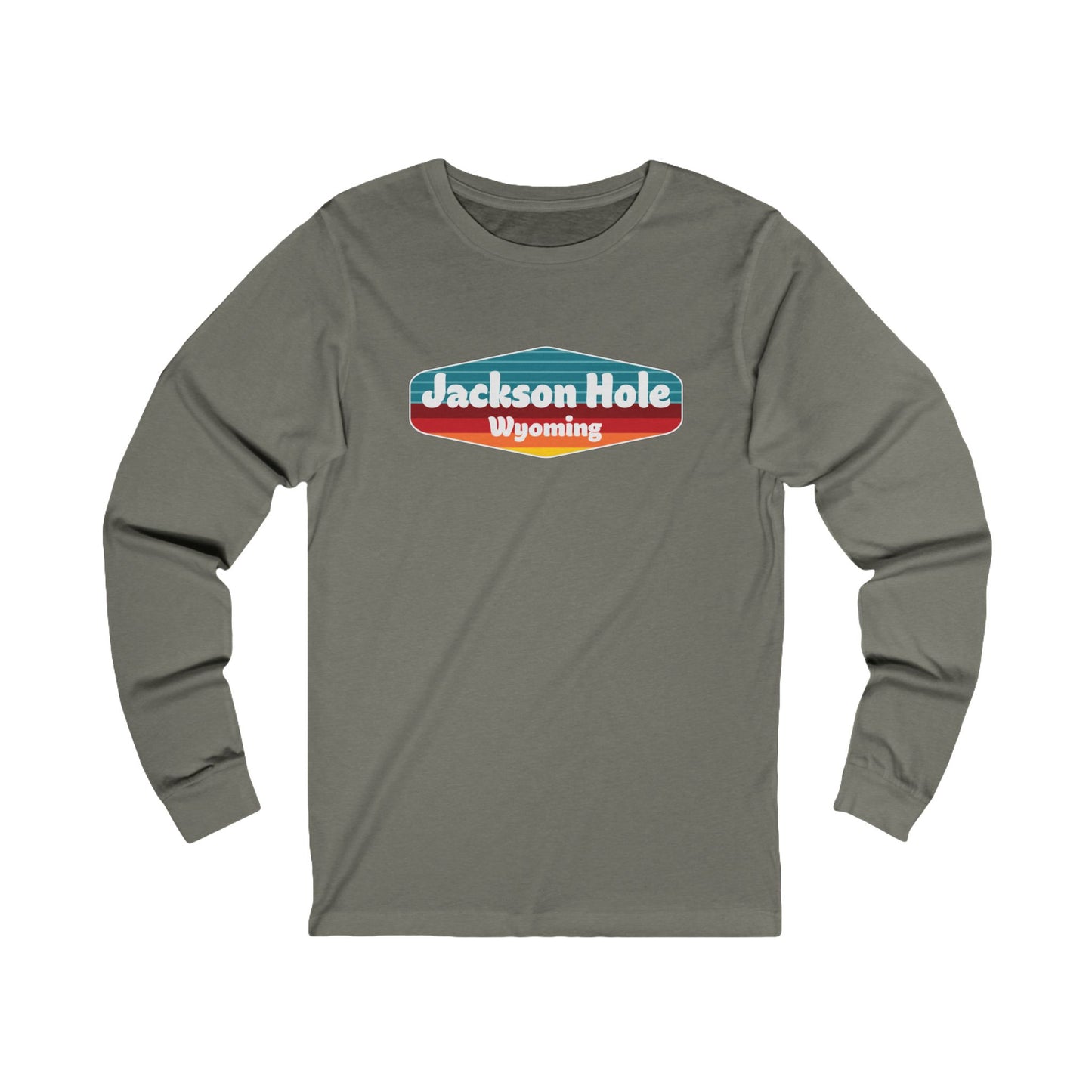 Jackson Hole Sign Long Sleeve Tee