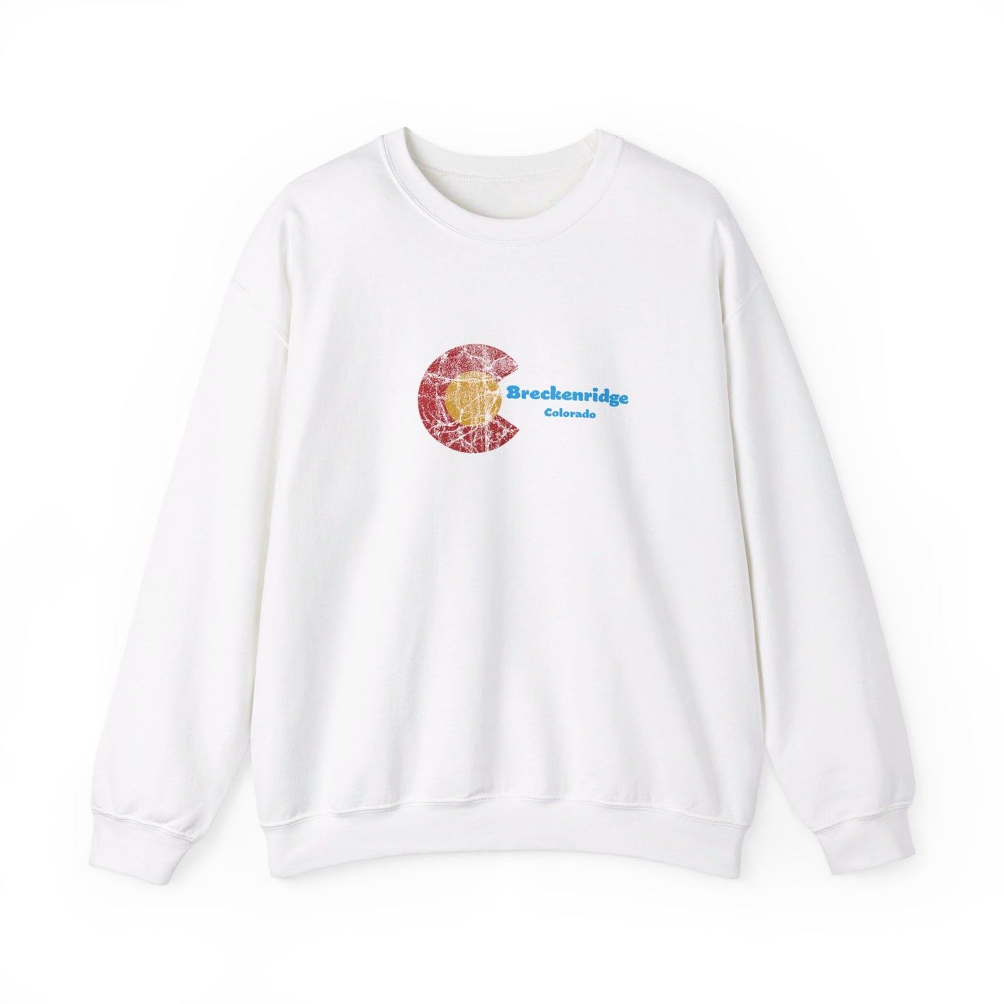 Breckenridge Colorado Peaks Crewneck Sweatshirt