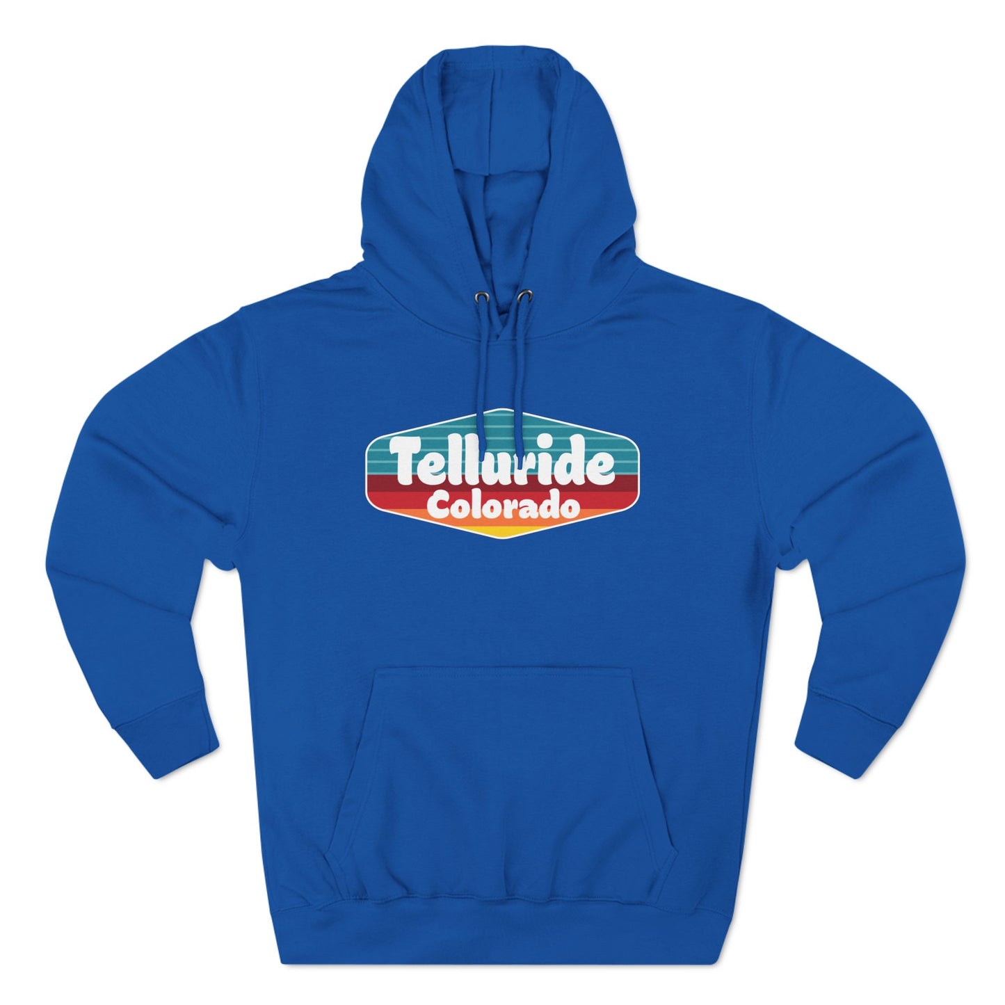 Telluride Colorado Sign Fleece Hoodie