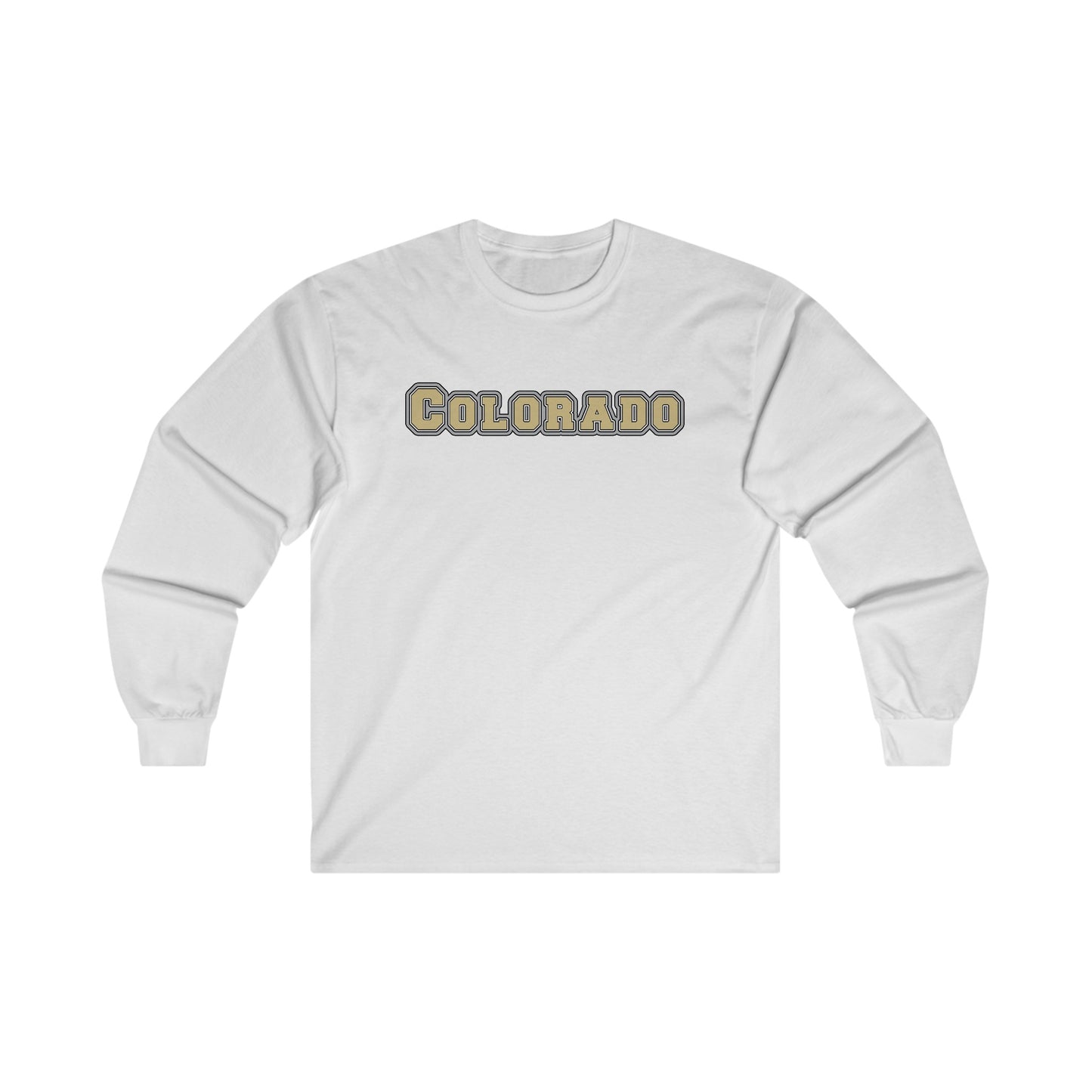 Colorado Black and Gold Long Sleeve T Shirt
