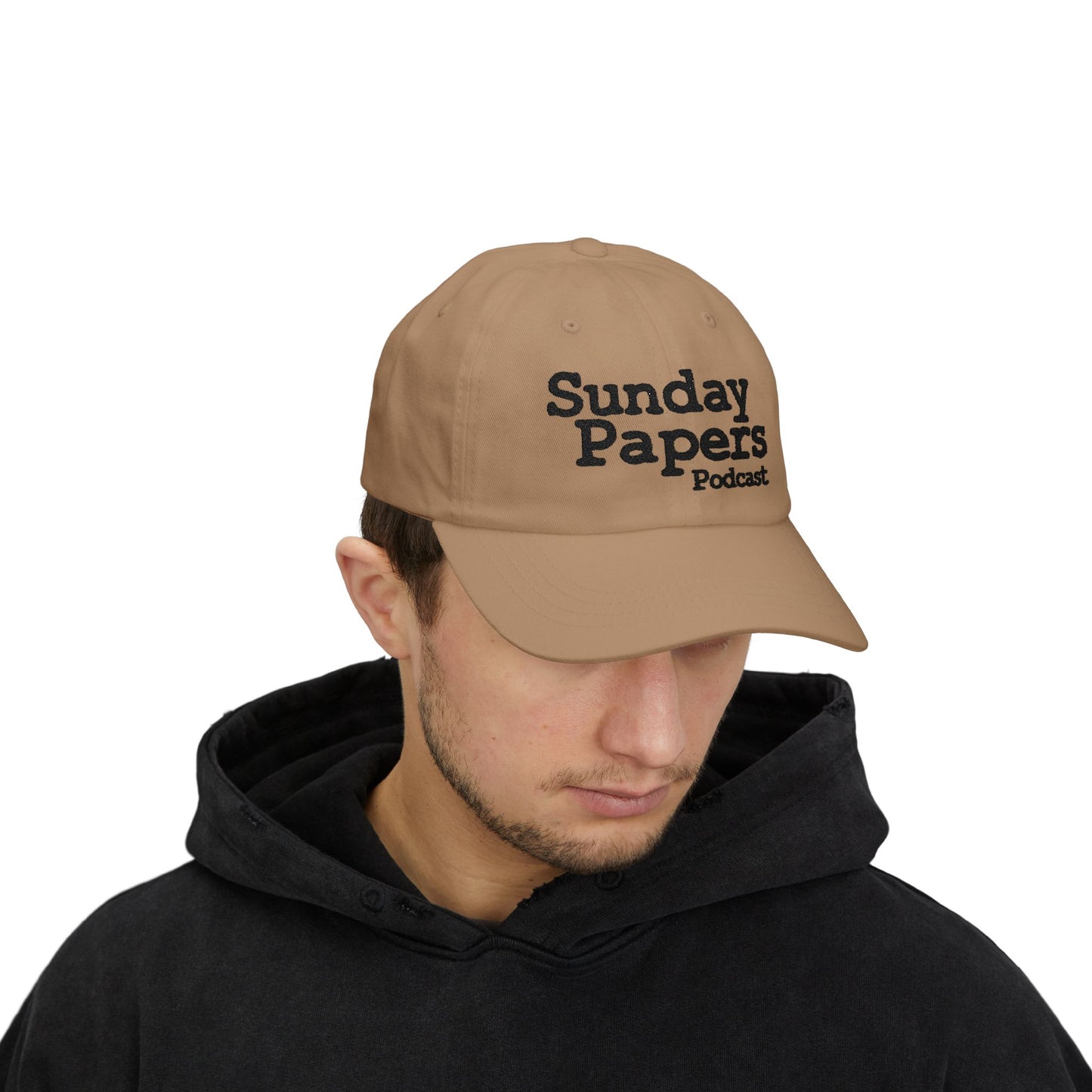 Sunday Papers Podcast Embroidered Hat
