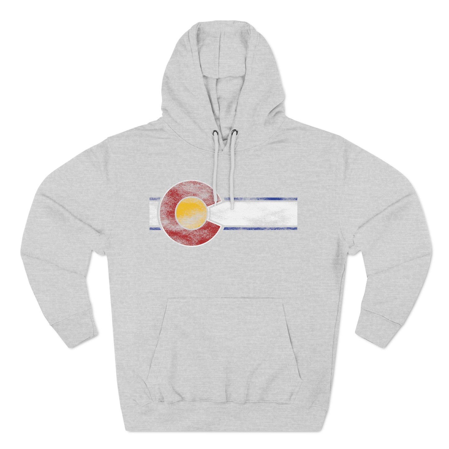 Original Colorado Flag Fleece Hoodie