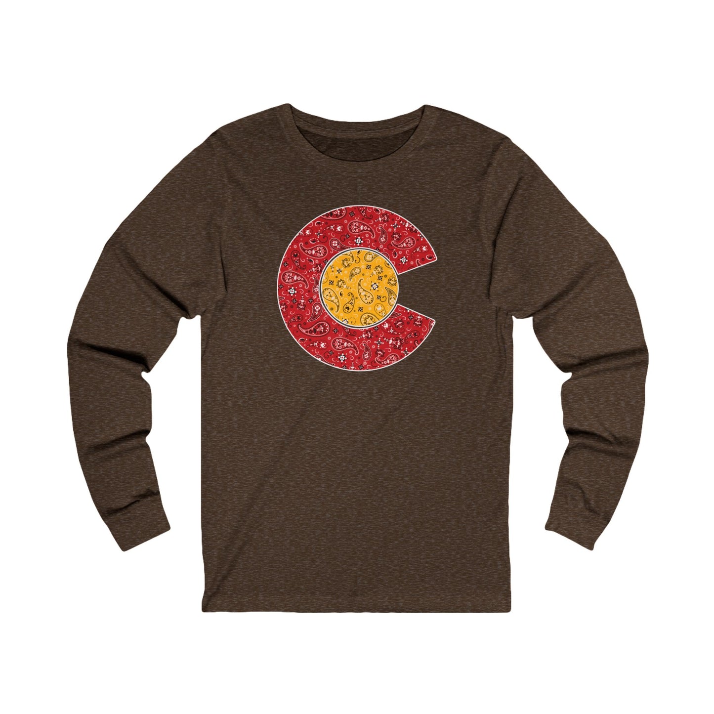 Colorado Paisley Long Sleeve T Shirt