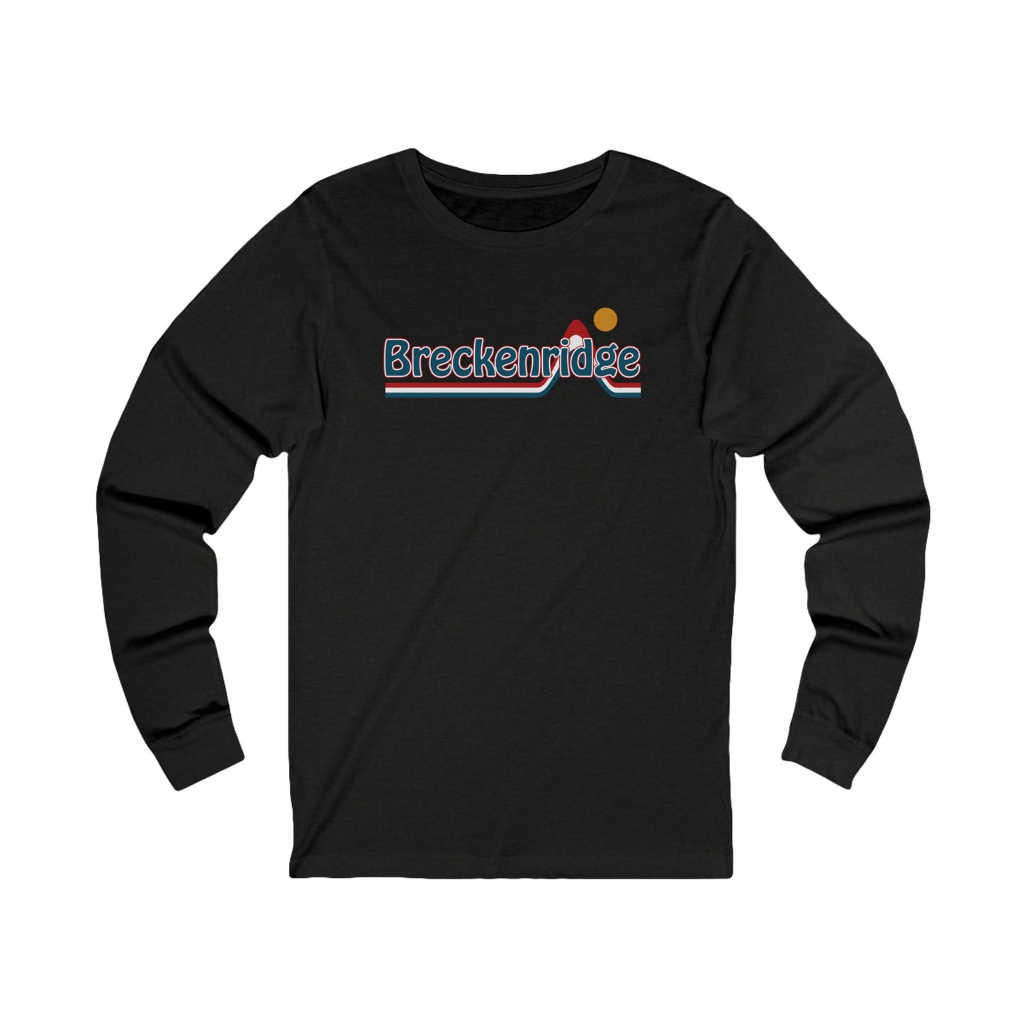 Breckenridge CO Retro Long Sleeve Tee