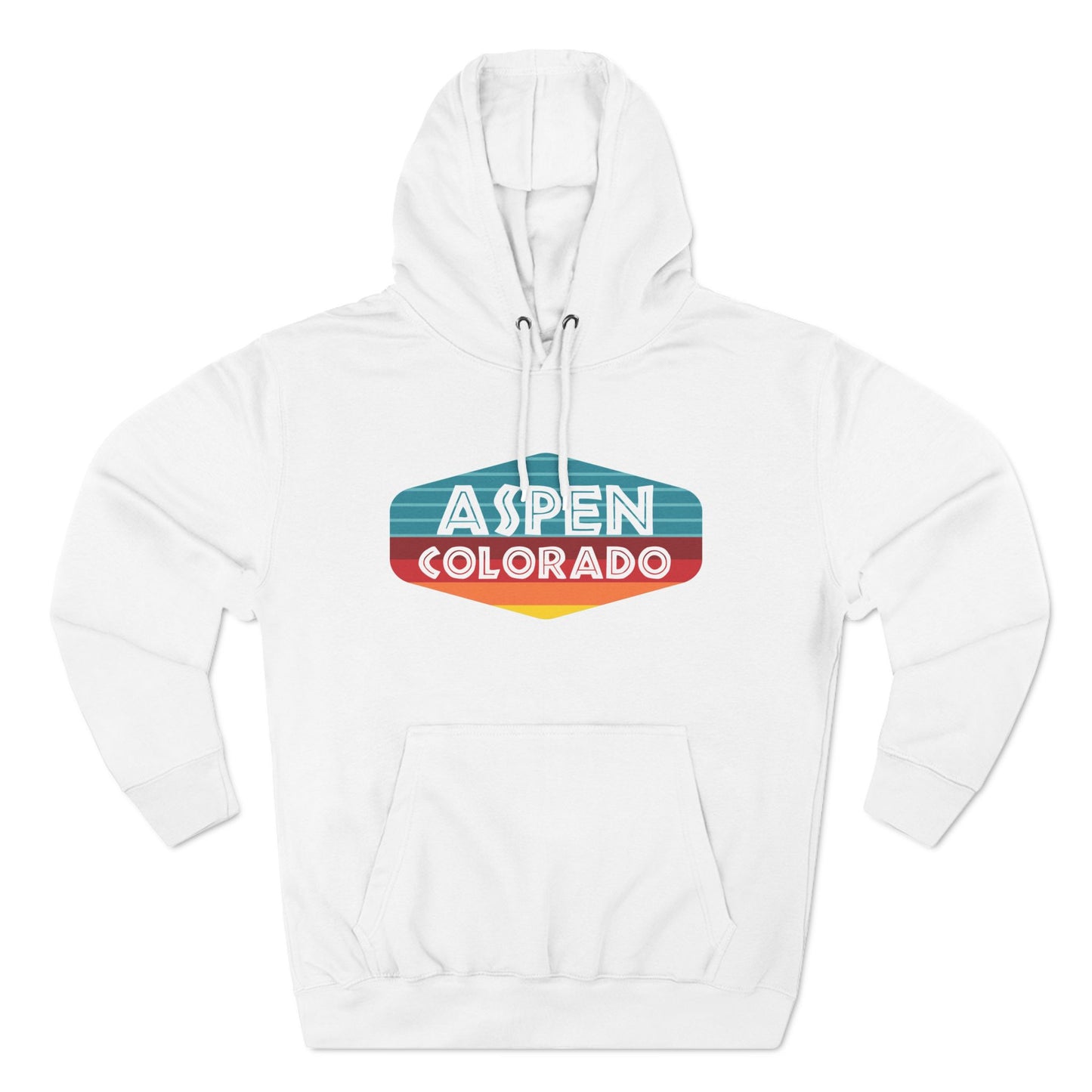 Colorado Aspen Sign Fleece Hoodie