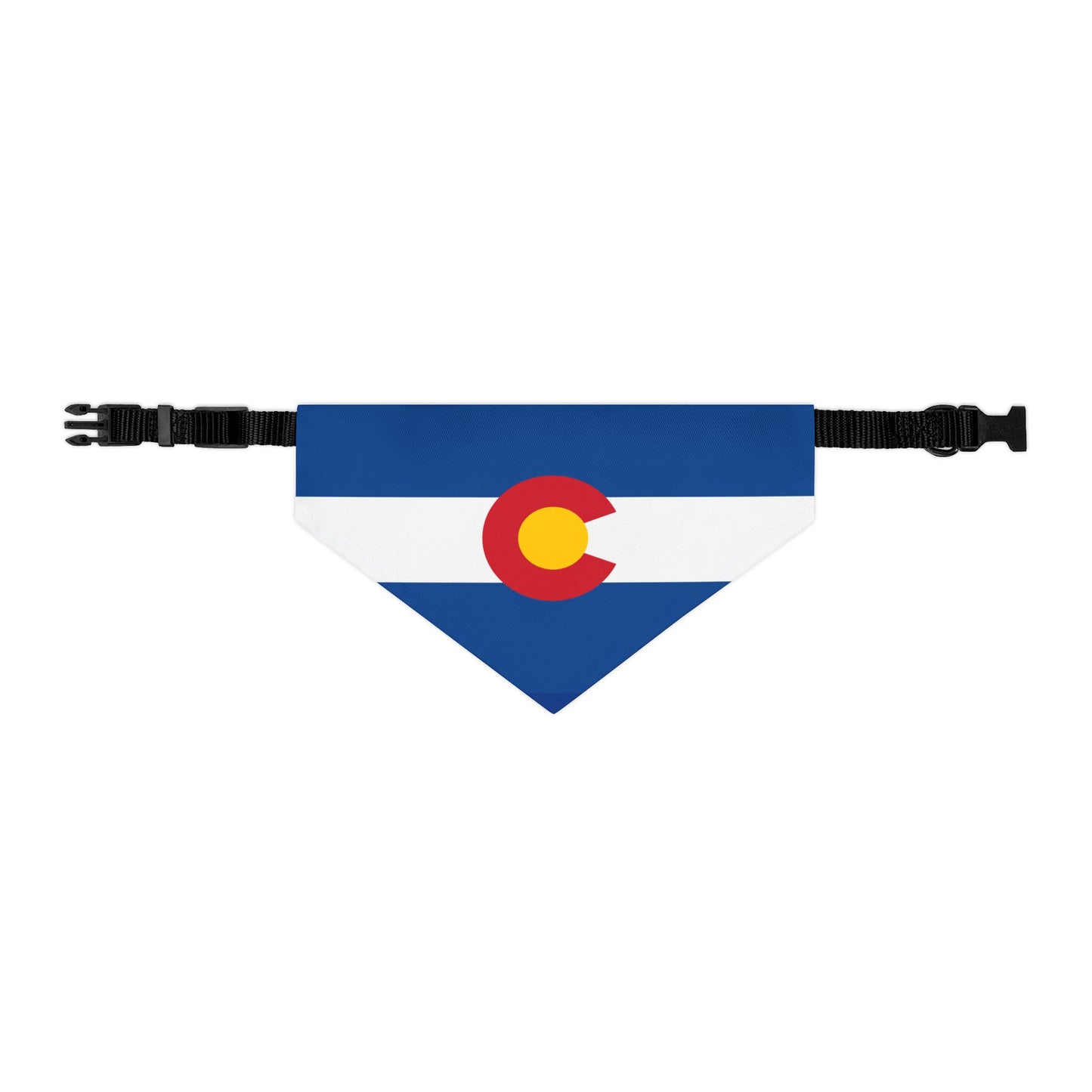 Colorado Flag Pet Bandana Collar