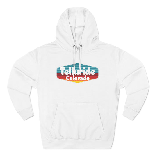 Telluride Colorado Sign Fleece Hoodie