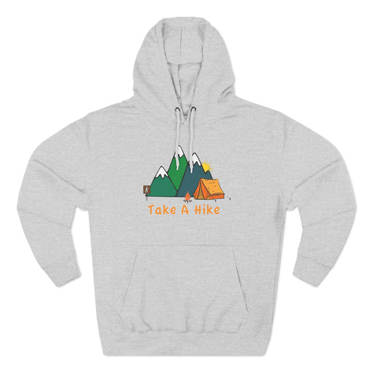 Take A Hike (Camping) Fleece Hoodie