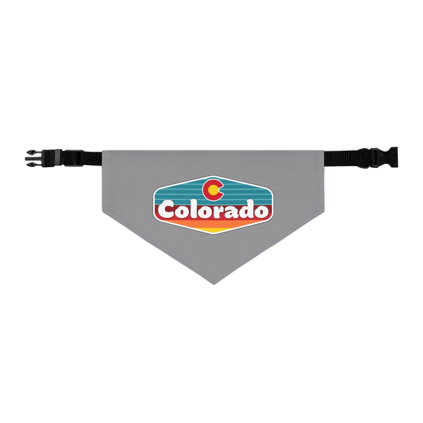 Colorado Sign Pet Bandana Collar