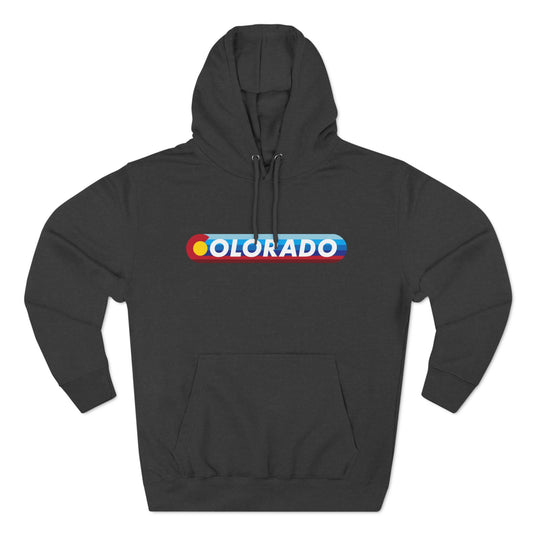 Colorado Ombre Sunset Fleece Hoodie