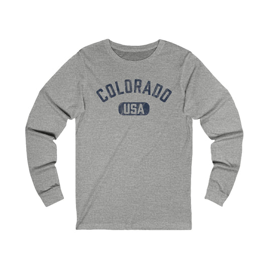 Colorado USA Jersey Long Sleeve T Shirt