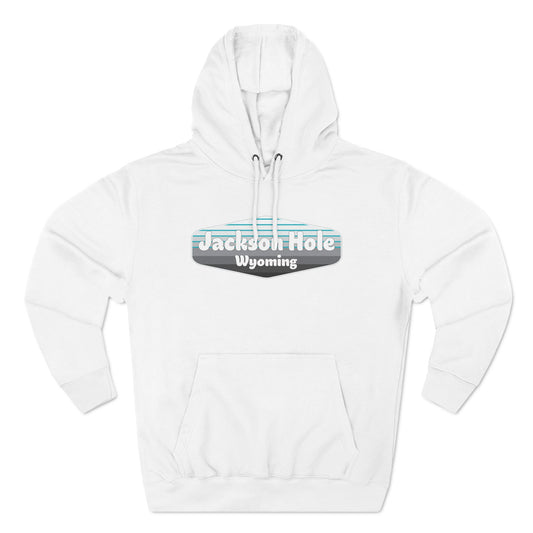 Jackson Hole Wyoming Sign Midnight Hoodie