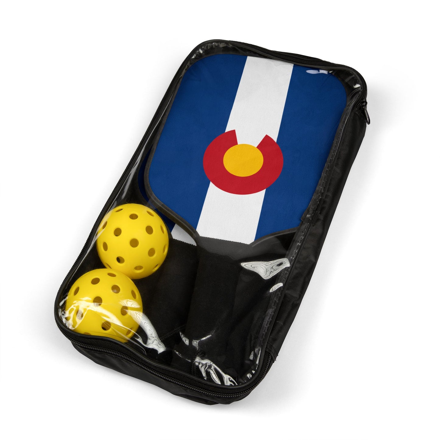 Colorado Flag Pickleball Kit