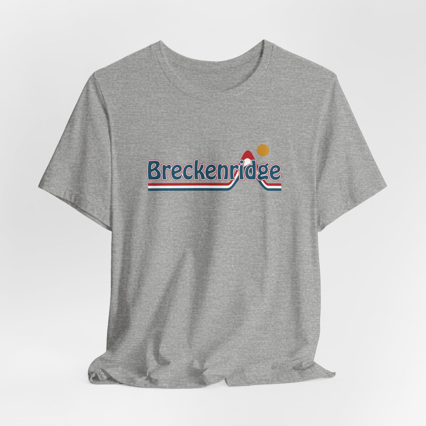 Breckenridge CO Retro Short Sleeve Tee