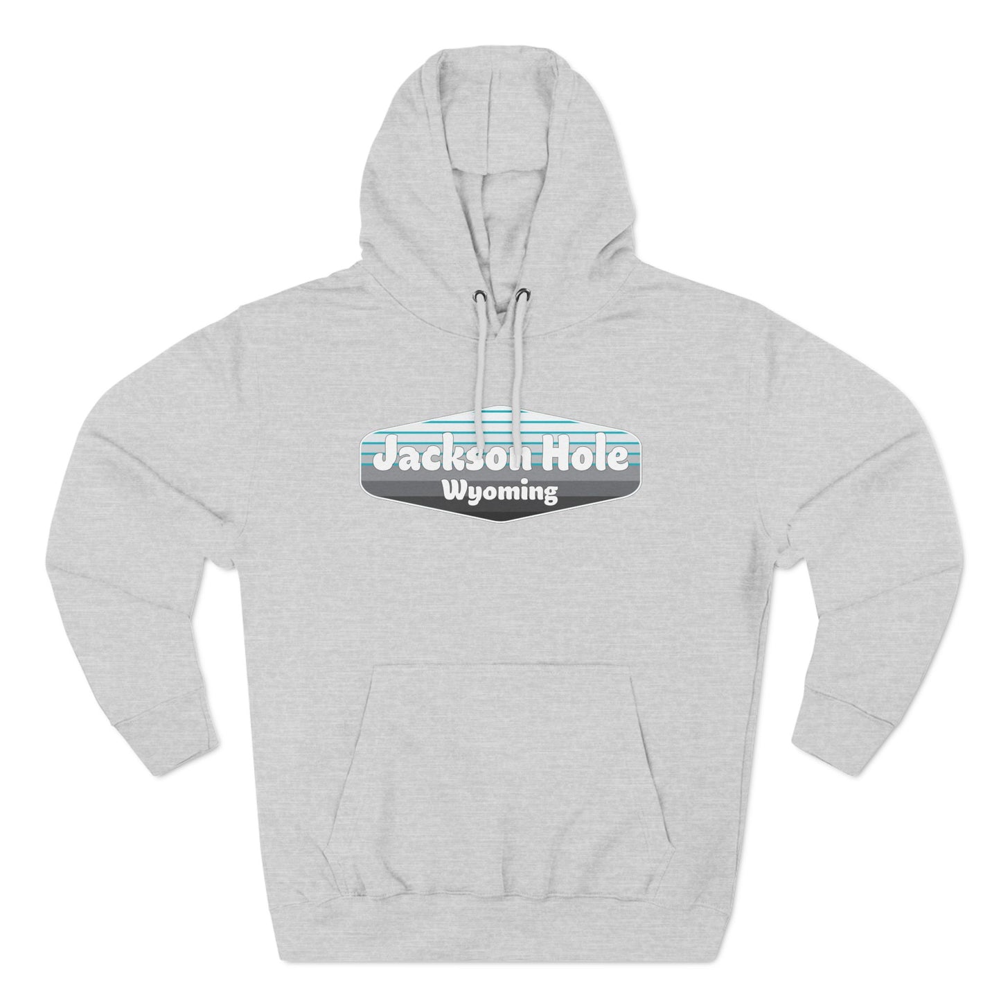 Jackson Hole Wyoming Sign Midnight Hoodie