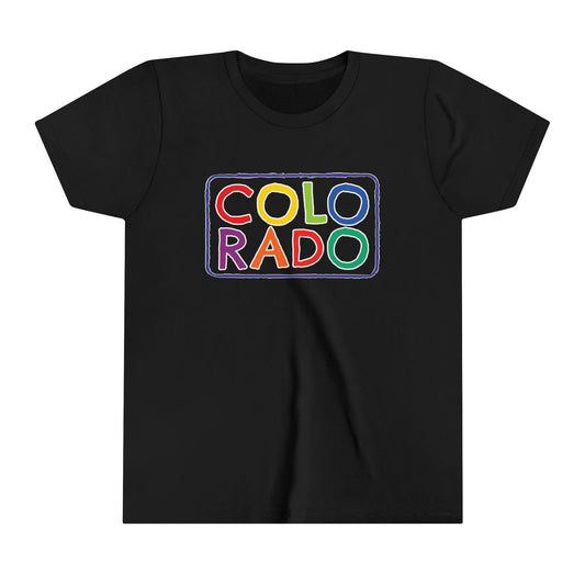 Youth CO RADO Colorado Short Sleeve Tee