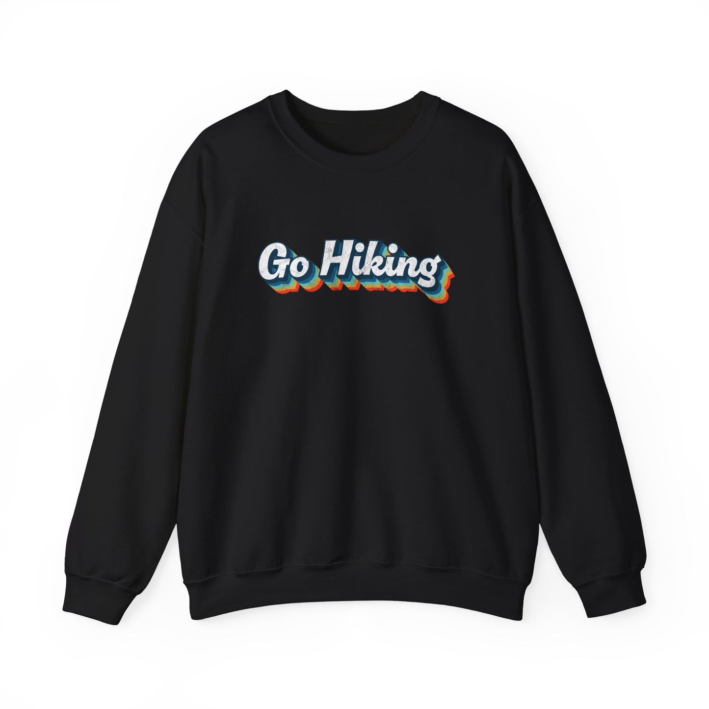 Go Hiking Vintage Distressed Sweatshirt