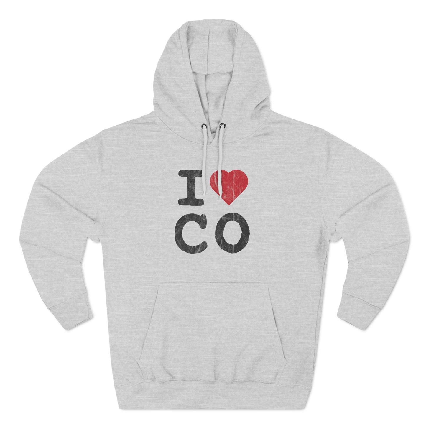 I Heart Colorado Fleece Hoodie