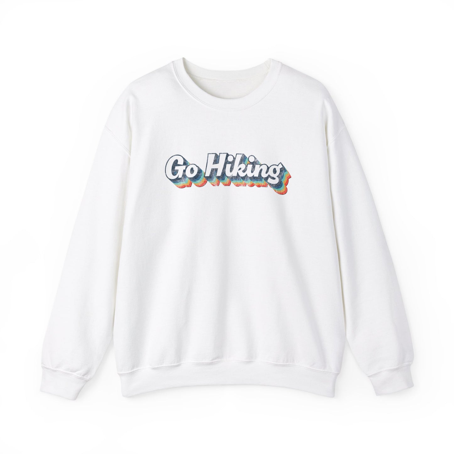 Go Hiking Vintage Distressed Sweatshirt