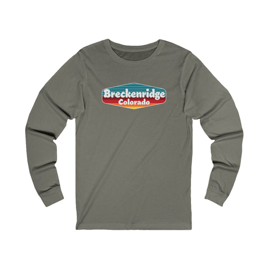 Breckenridge CO Sign Long Sleeve Tee