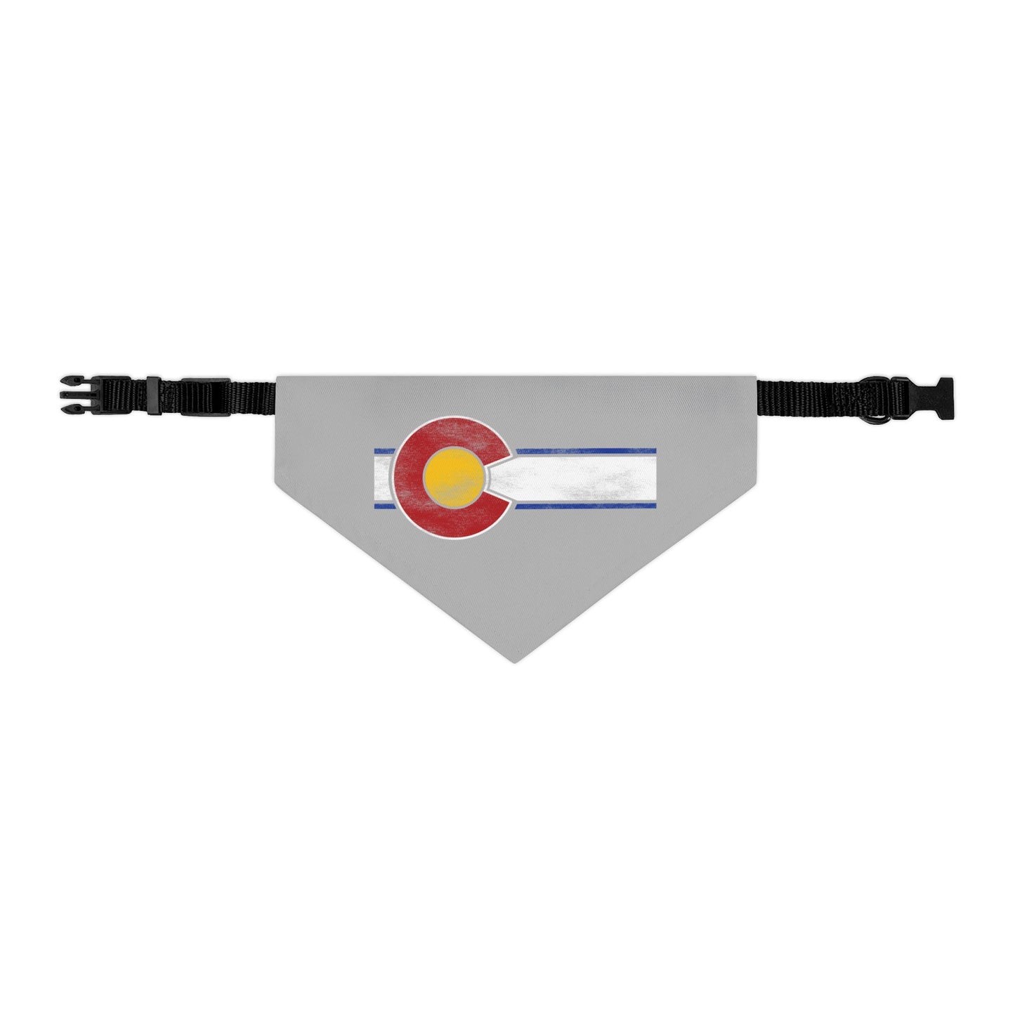 The Original Colorado Flag Distressed Pet Bandana Collar