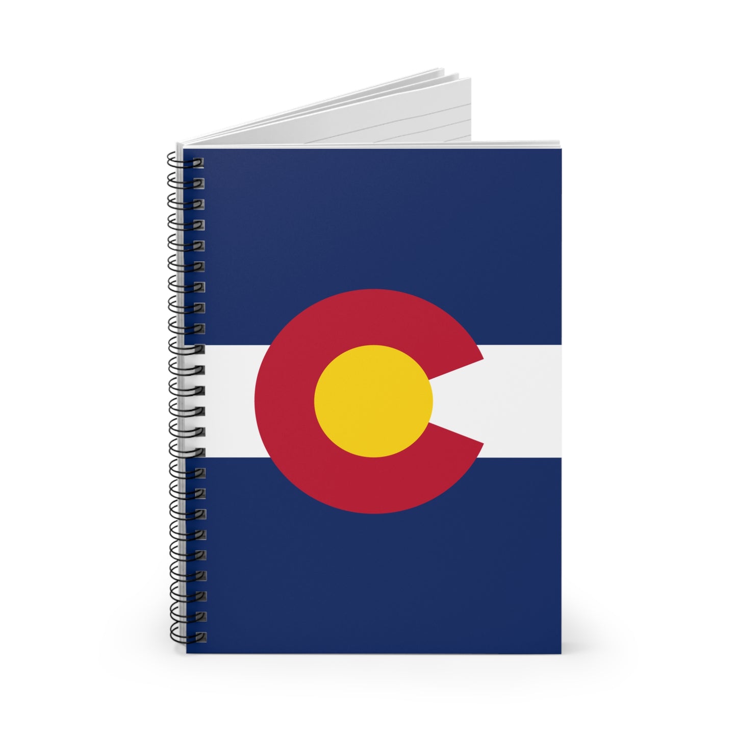 Colorado Flag Spiral Notebook