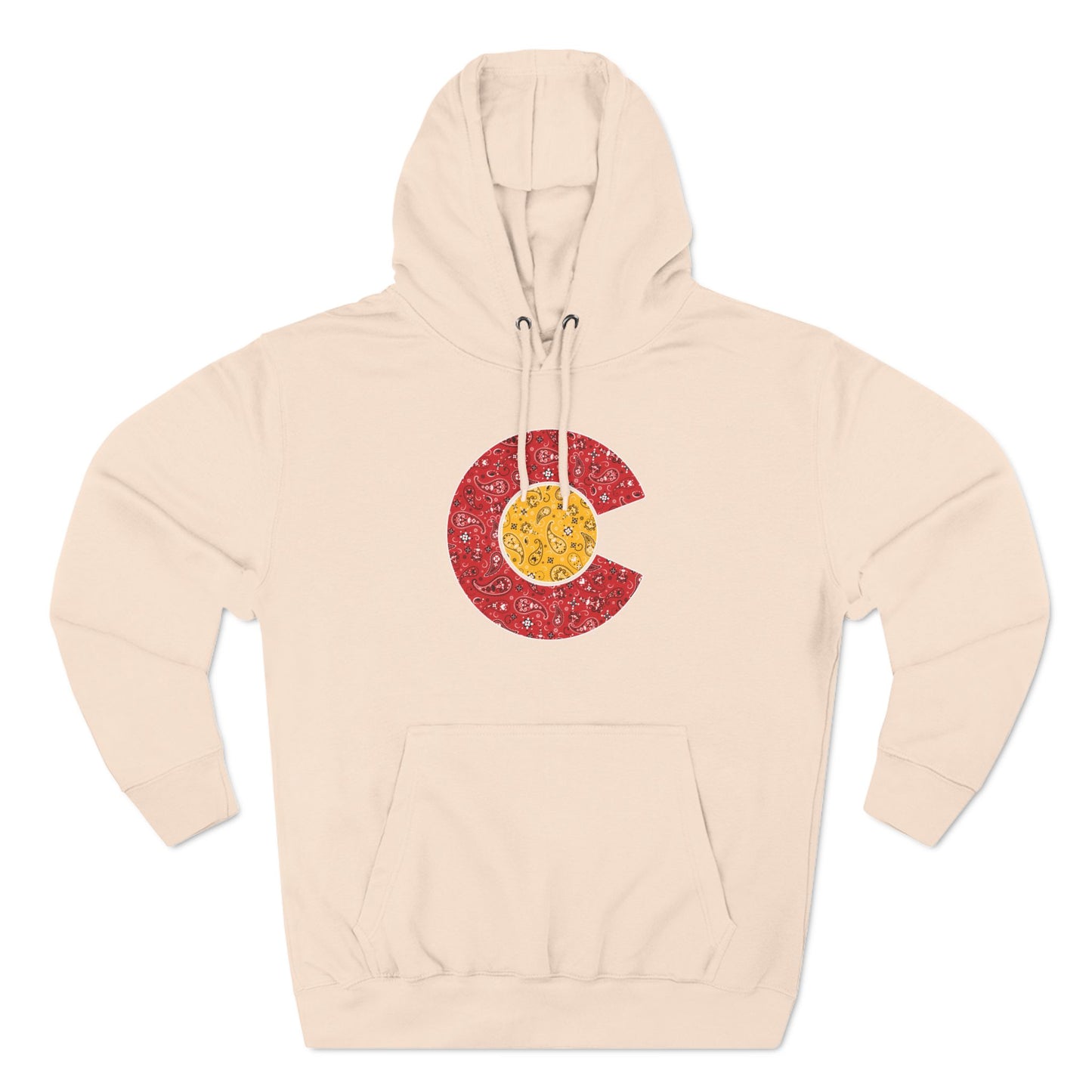 Colorado Western Paisley C Fleece Hoodie