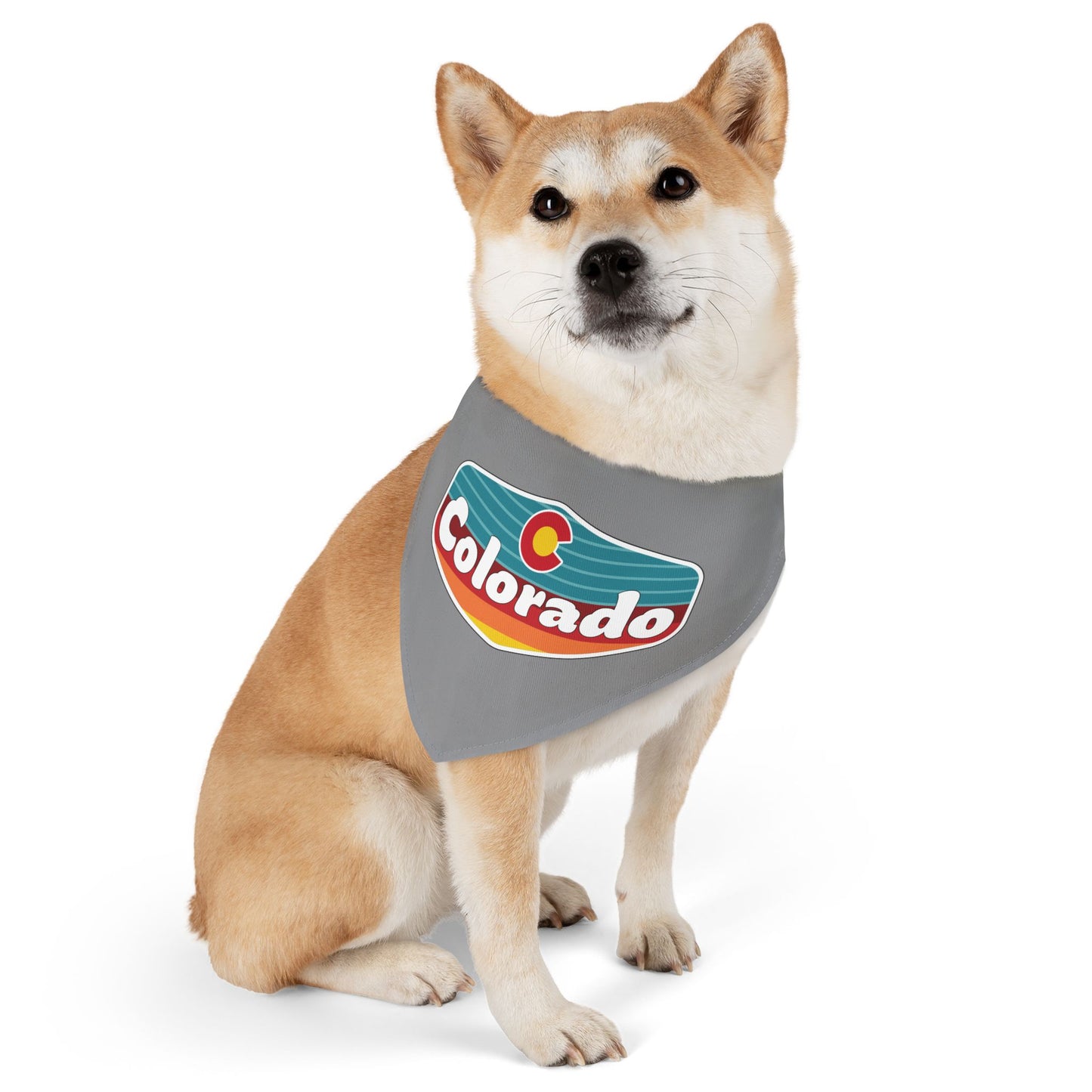 Colorado Sign Pet Bandana Collar