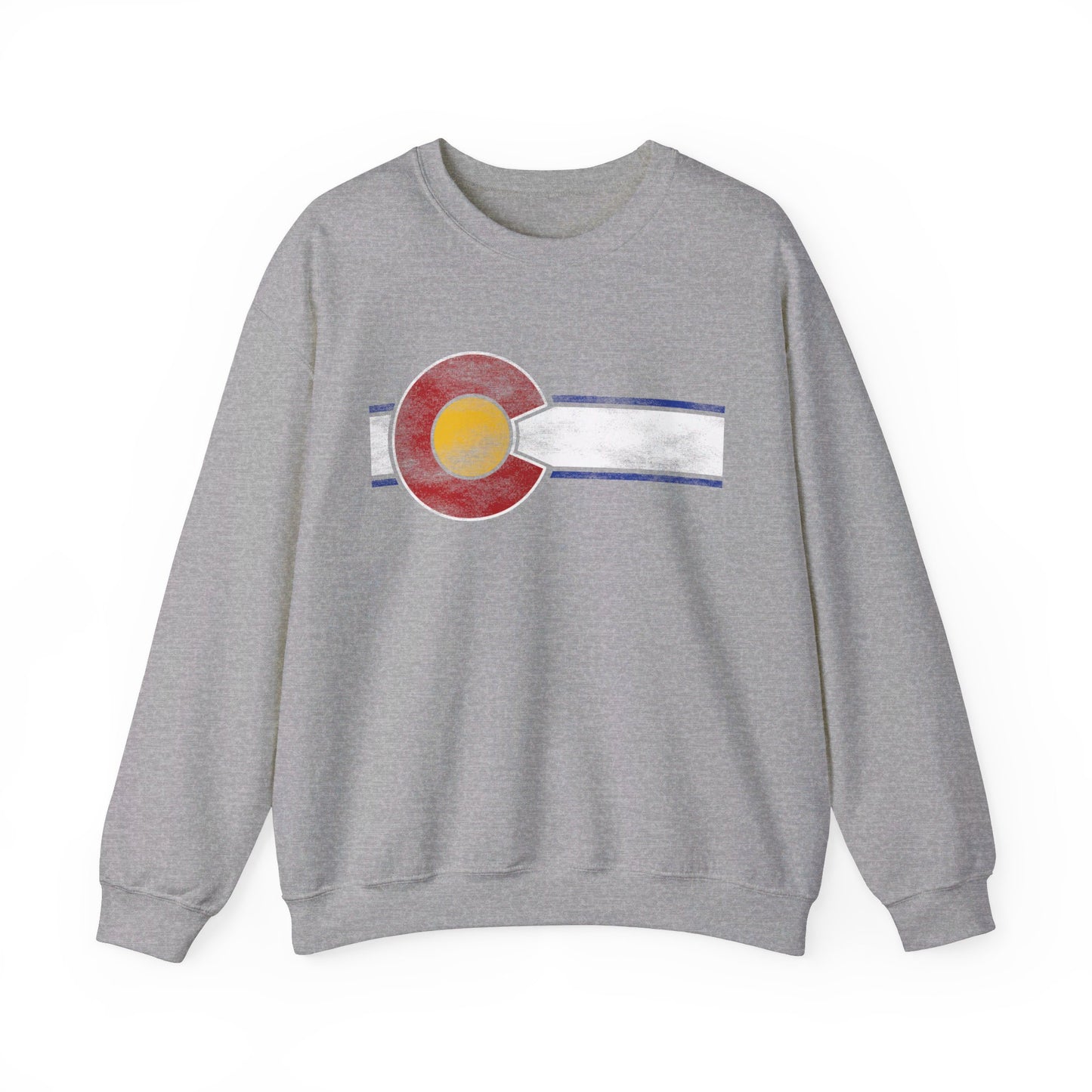 Original Colorado Flag Distressed Sweatshirt