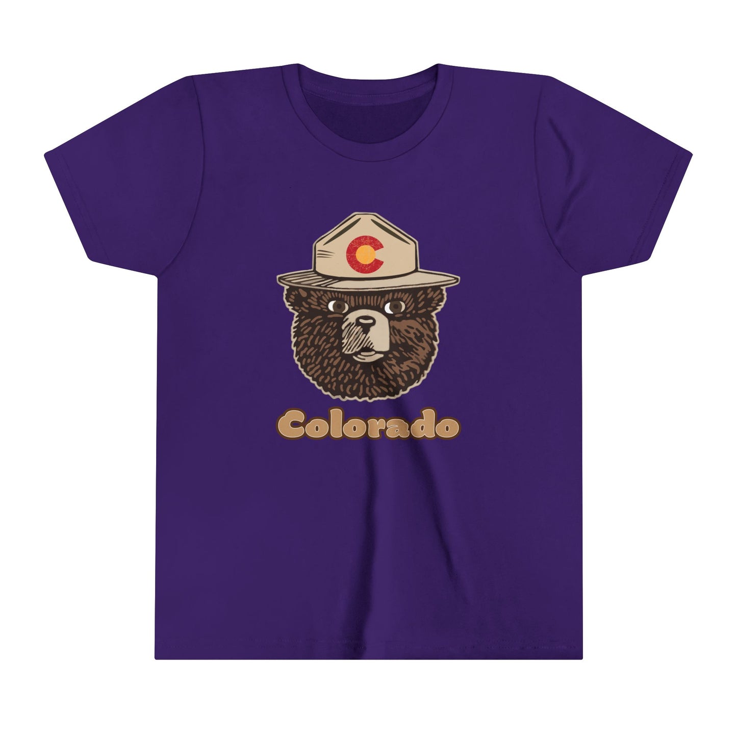 Youth Colorado Camping Short Sleeve Tee