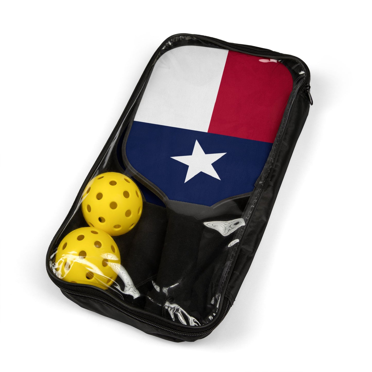 Texas Flag Pickleball Kit