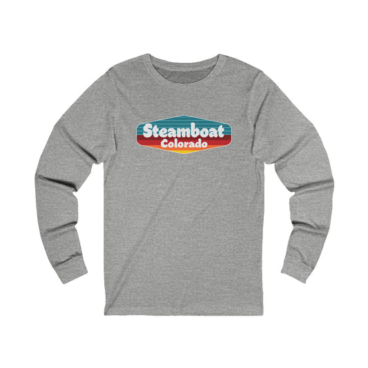 Steamboat Colorado Sign Long Sleeve Tee