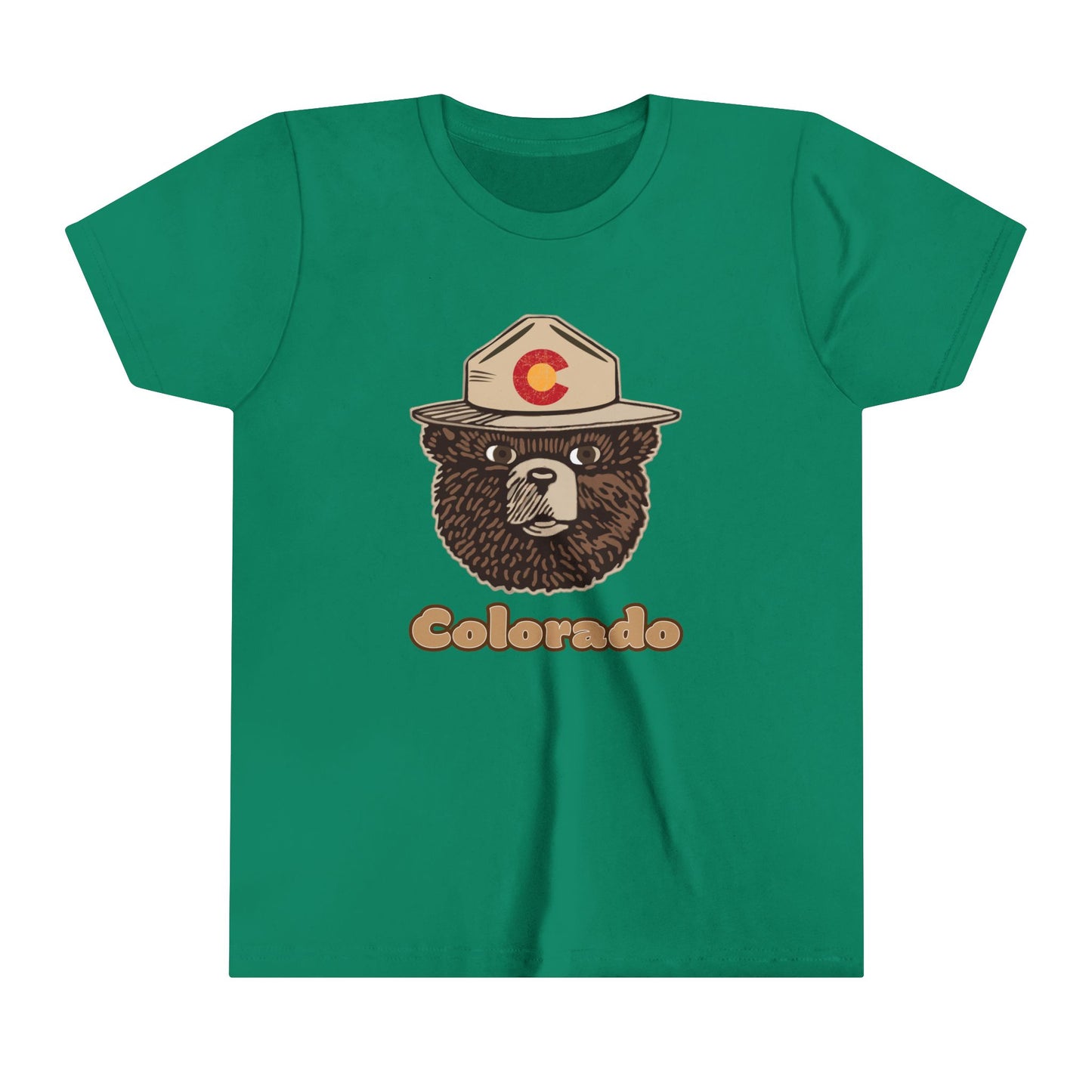 Youth Colorado Camping Short Sleeve Tee