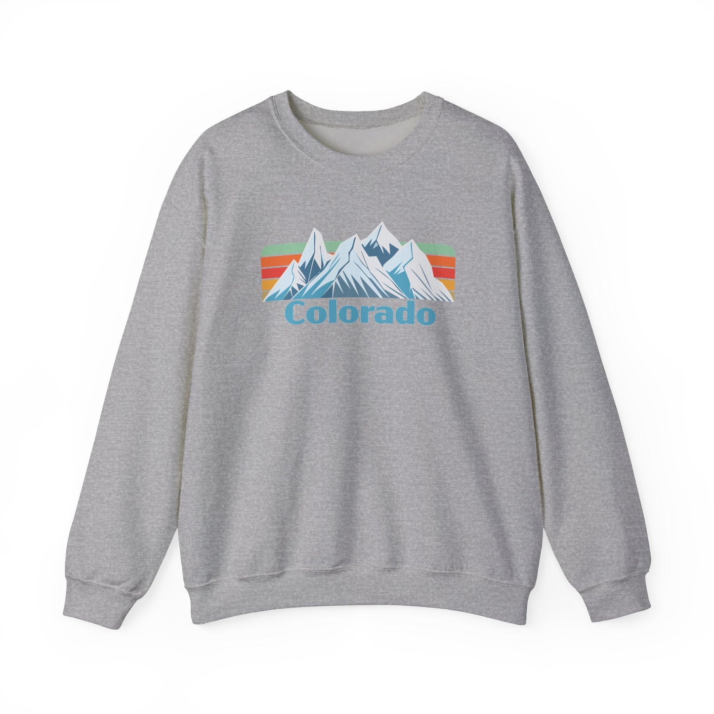 Colorado Mountains Sunset Fade Sweatshirt