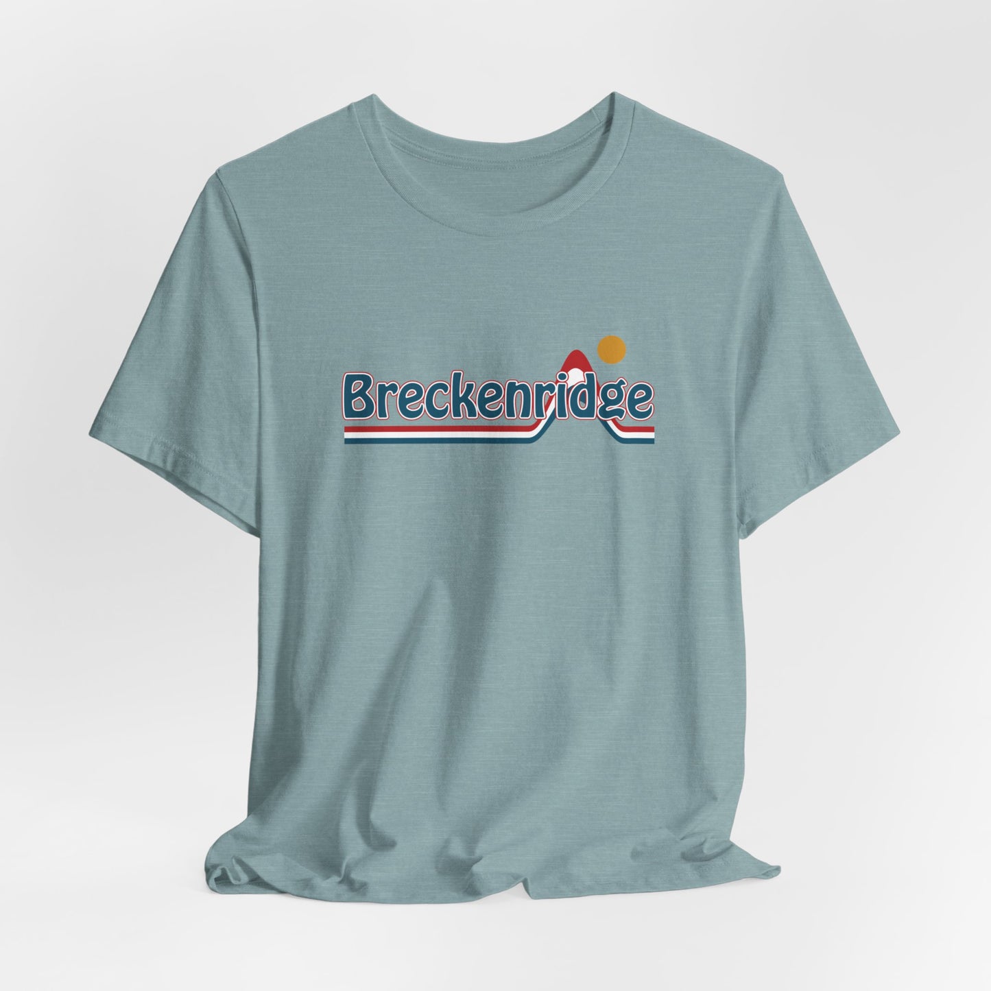 Breckenridge CO Retro Short Sleeve Tee