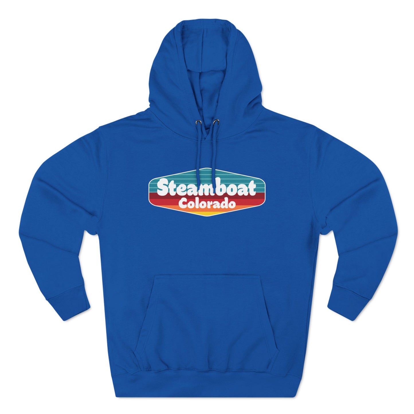 Steamboat Colorado Sign Fleece Hoodie