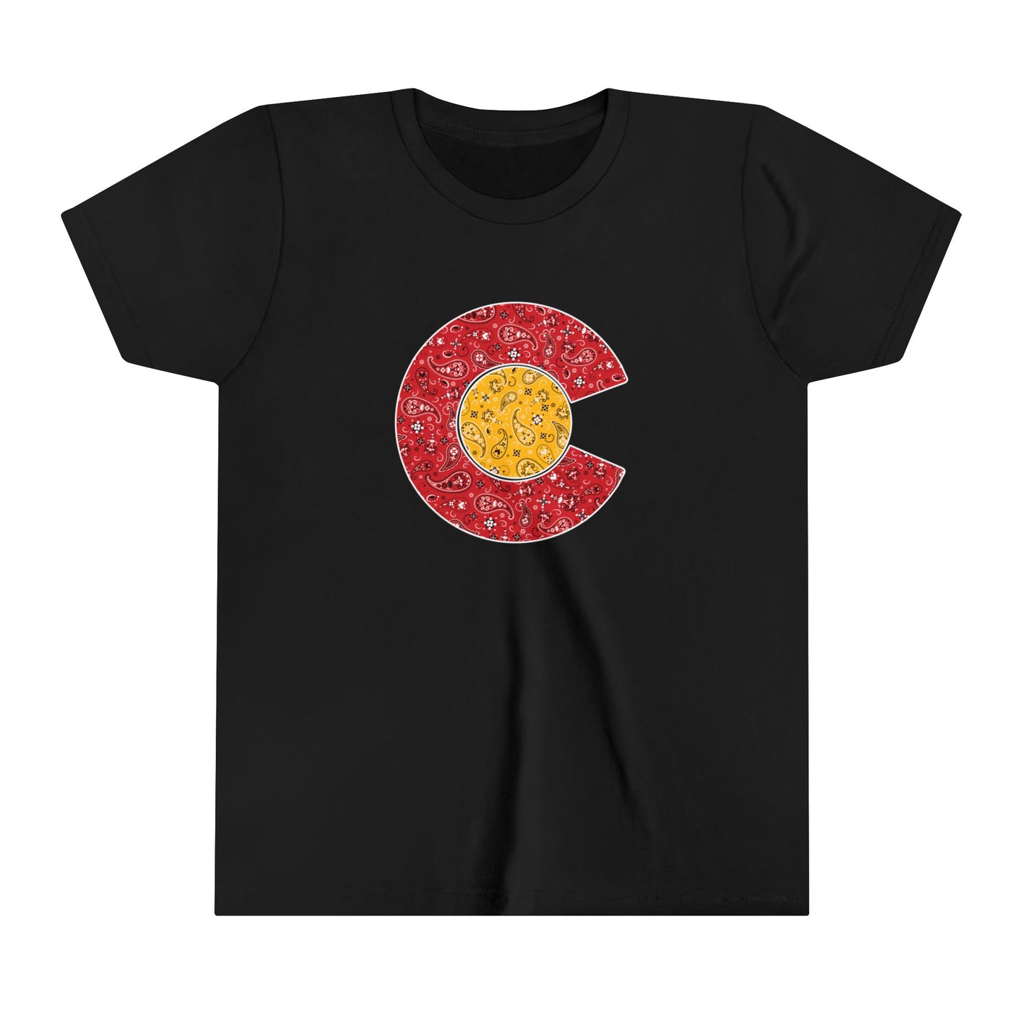 Youth Colorado Western Paisley C T Shirt