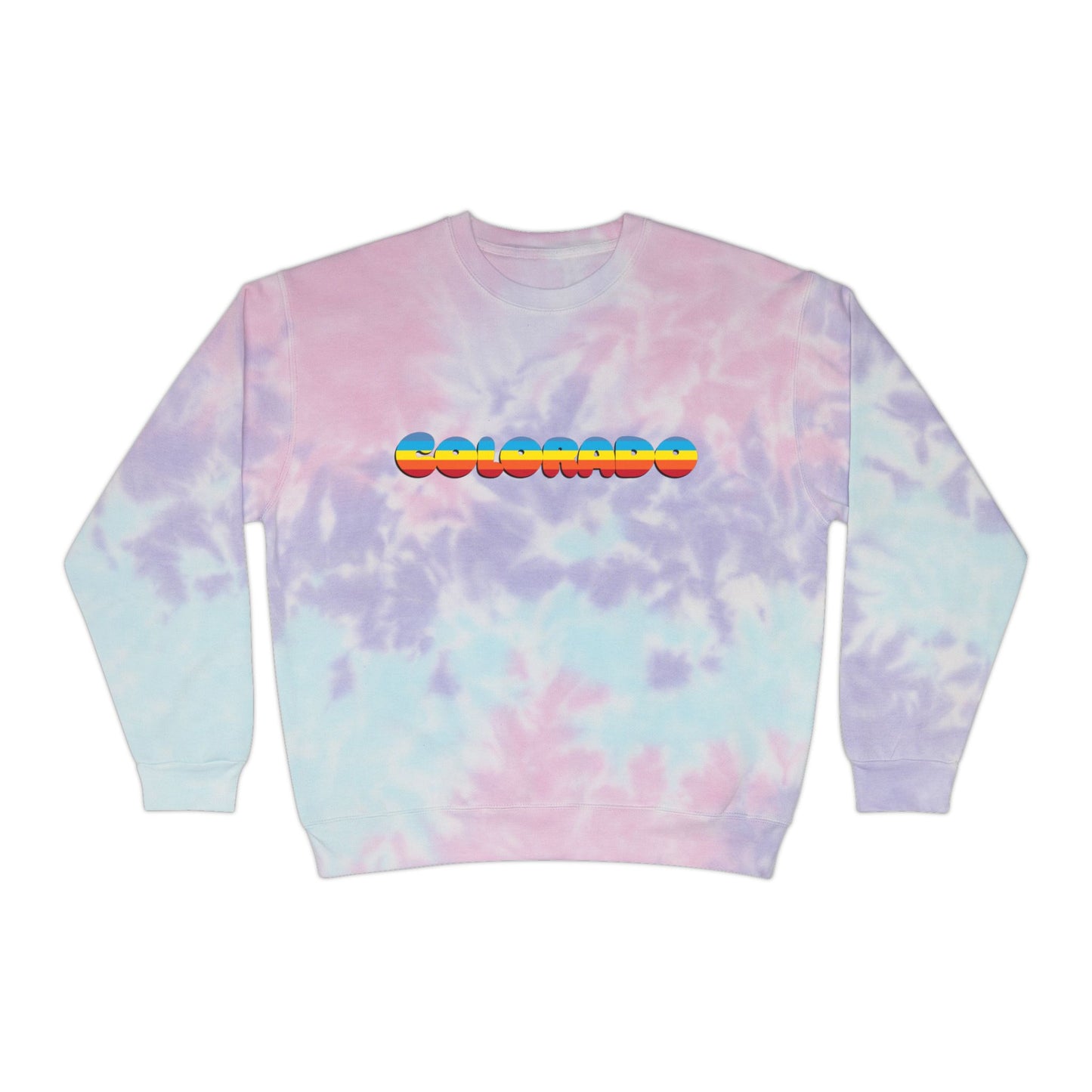 Colorado Bubble Tie-Dye Sweatshirt Unisex